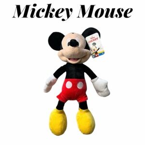 NWT Mickey Mouse Plush Stuffed Animal, Approximately 15”